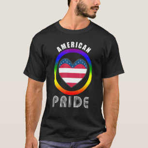 Gay Pride Month Lgbtqia 4th Of July Love Is Love U T-Shirt