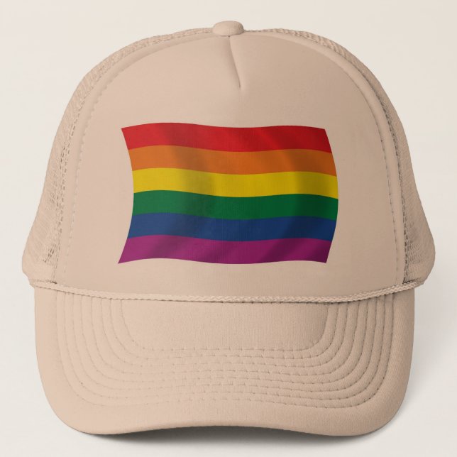 Gay Pride Movement Flag Hat (Front)