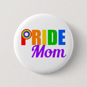 Gay Pride Mum Rainbow 6 Cm Round Badge