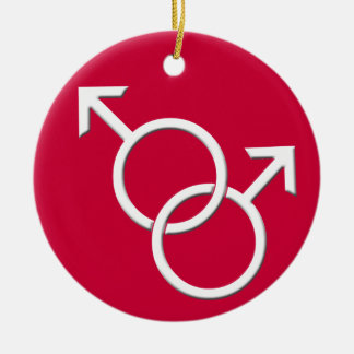 Gay Pride Ornament Gay Men's Love Decoration Gifts