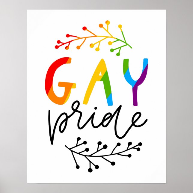 Gay Pride Poster (Front)