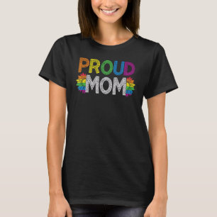 Gay Pride Proud Mum Lgbt Parent Mother's Day 2 T-Shirt