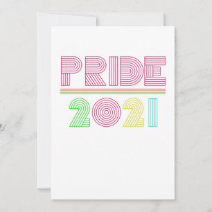 gay pride rainbow 2021 invitation