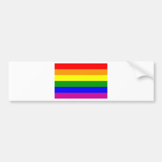 Gay Pride Rainbow Bumper Sticker