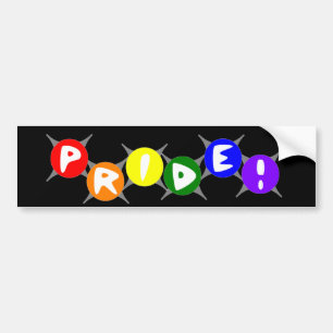 Gay Pride Rainbow Bumper Sticker