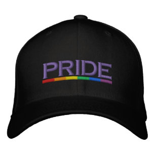 Gay Pride Rainbow Flag Cool and Modern Embroidered Hat