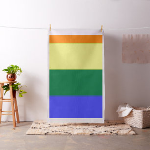 Gay Pride Rainbow Flag Fabric
