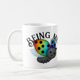 Gay Pride Rainbow Ladybug Coffee Mug
