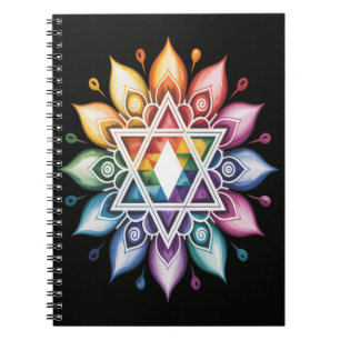 Gay Pride Rainbow LGBT Notebook