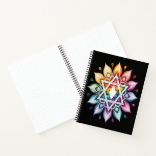Gay Pride Rainbow LGBT Notebook