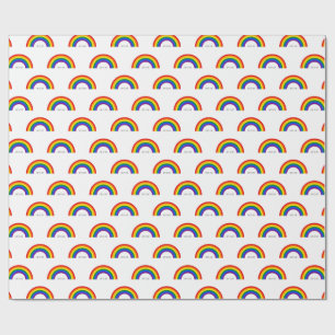 Gay Pride Rainbow. Love is Love. Wrapping Paper