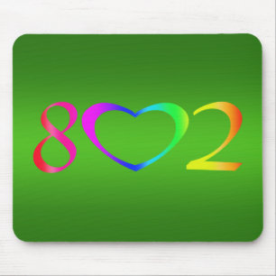 Gay Pride Rainbow Mouse Pad