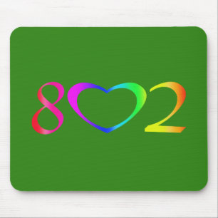 Gay Pride Rainbow Mouse Pad