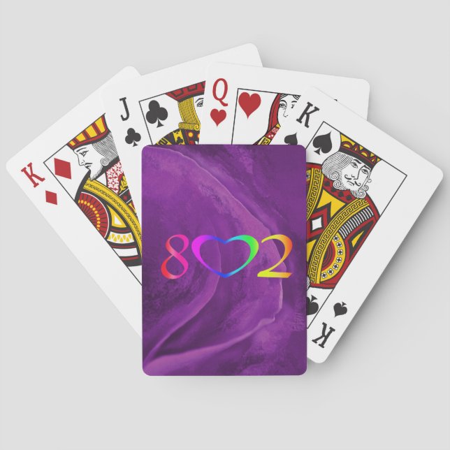 Gay Pride Rainbow Playing Cards (Back)
