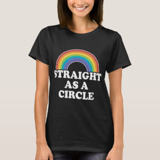 Gay Pride s Men Women Lgbt Rainbow Straight T-Shirt