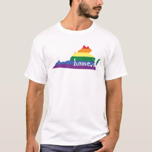 Gay Pride State   Virginia T-Shirt