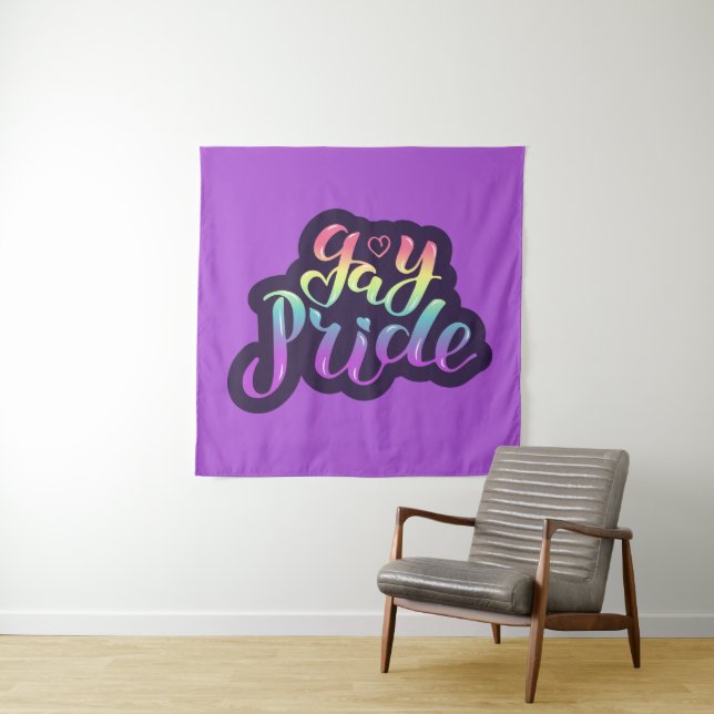 Gay Pride Tapestry (In Situ)