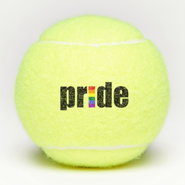 Gay Pride Tennis Balls (Front)