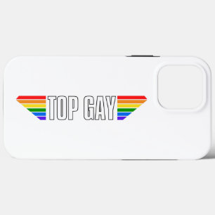 Gay Pride Top Gay Pride Rainbow Flag LGBT LGBTQ iPhone 13 Pro Max Case