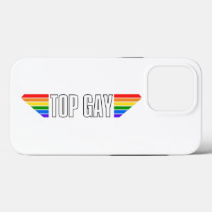 Gay Pride Top Gay Pride Rainbow Flag LGBT LGBTQ iPhone 13 Pro Case
