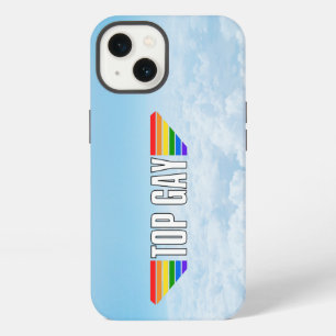 Gay Pride Top Gay Pride Rainbow Flag LGBT LGBTQ iPhone 13 Case