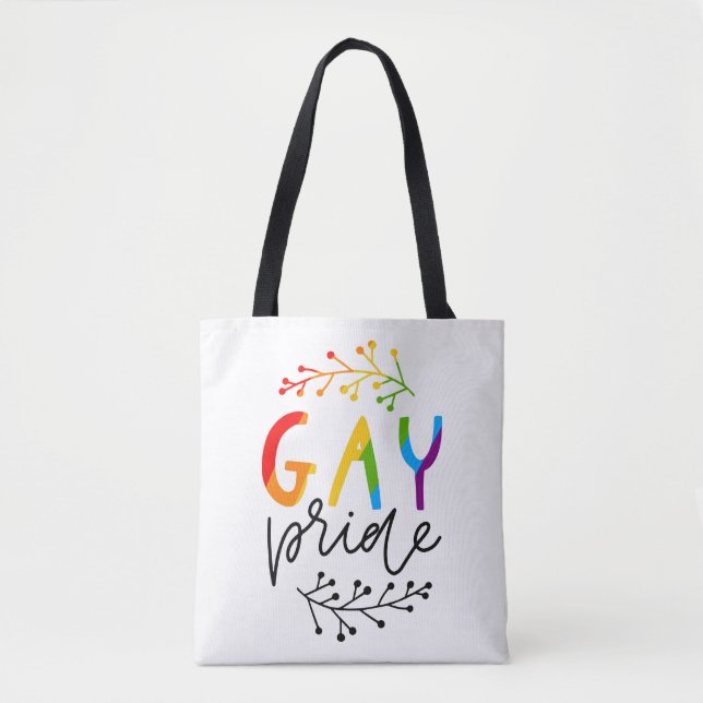 Gay Pride Tote Bag (Front)
