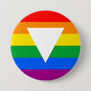 Gay Pride Triangle Design 7.5 Cm Round Badge