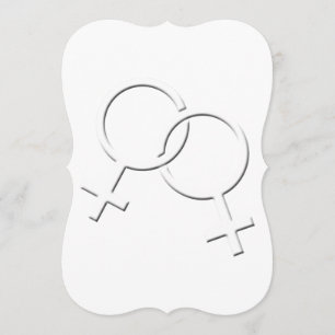 Gay Pride Wedding Invitations Same-Sex Love Cards