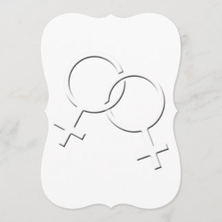 Gay Pride Wedding Invitations Same-Sex Love Cards