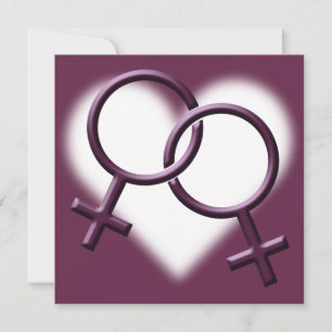 Gay Pride Wedding Invitations Same-Sex Love Cards