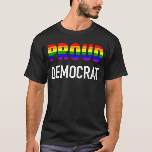 Gay Proud Democrat T-Shirt
