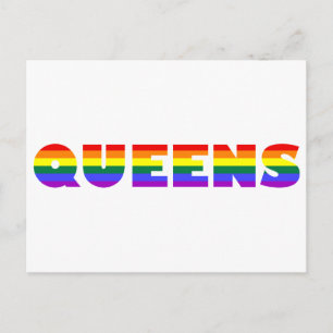 Gay Queens postcard
