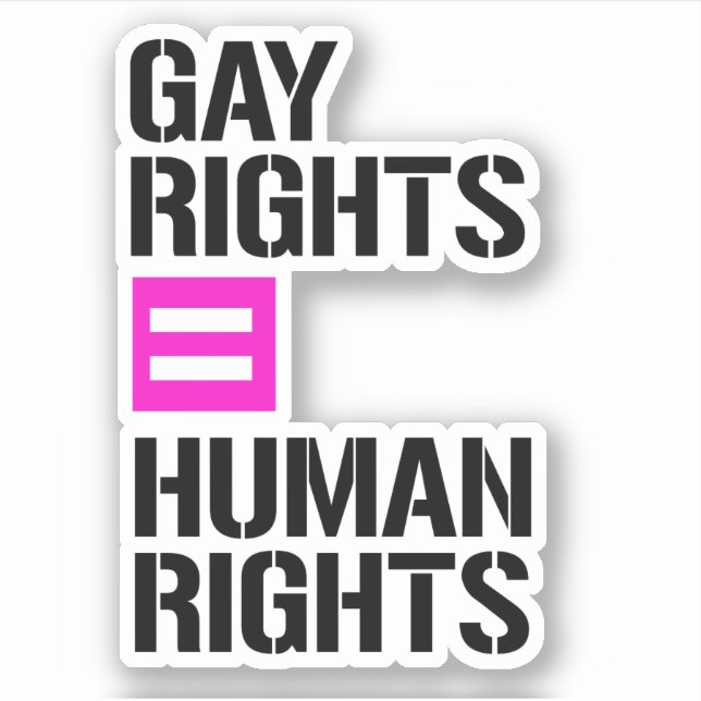 Gay Rights equal Human Rights (Front)