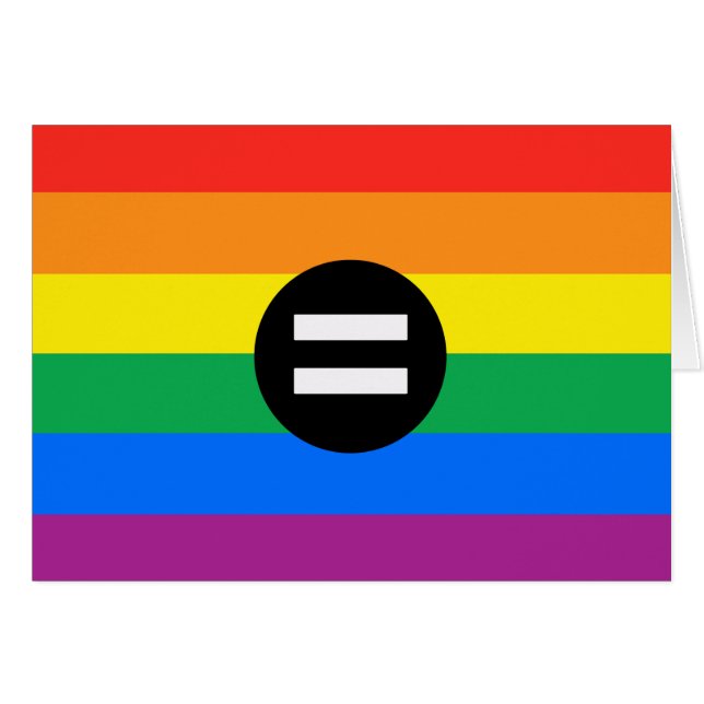 Gay Rights Flag (Front Horizontal)