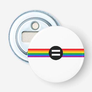 Gay Rights Flag Bottle Opener