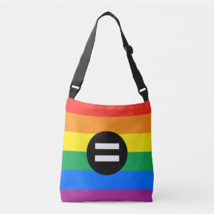 Gay Rights Flag Crossbody Bag