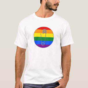 Gay Rights Safety Pin T-Shirt