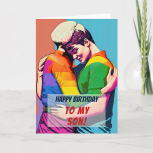 Gay Son from Mum Birthday Card