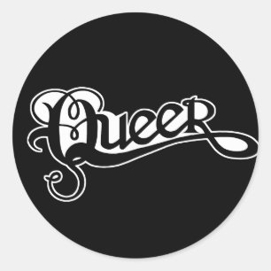 GAY STICKERS - Queer 01