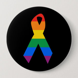 Gay Suicide Awareness 10 Cm Round Badge