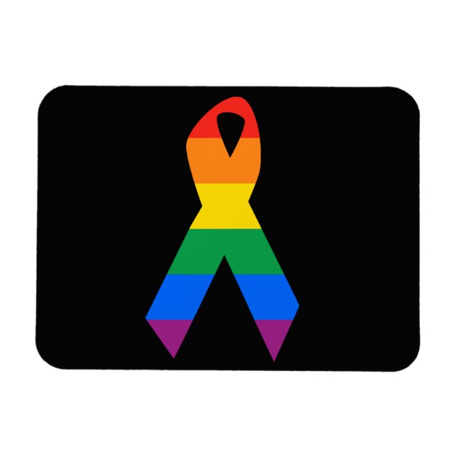 GAY SUICIDE AWARENESS - .png Magnet (Horizontal)
