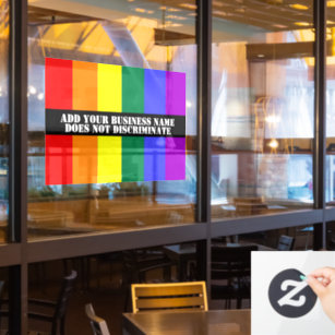 Gay Support Our Business Does Not Discriminate