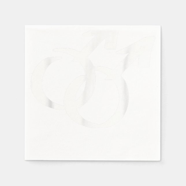 Gay symbols  napkin (Front)