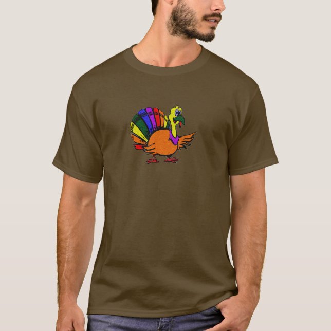 Gay Turkey (Dark Shirts) T-Shirt (Front)