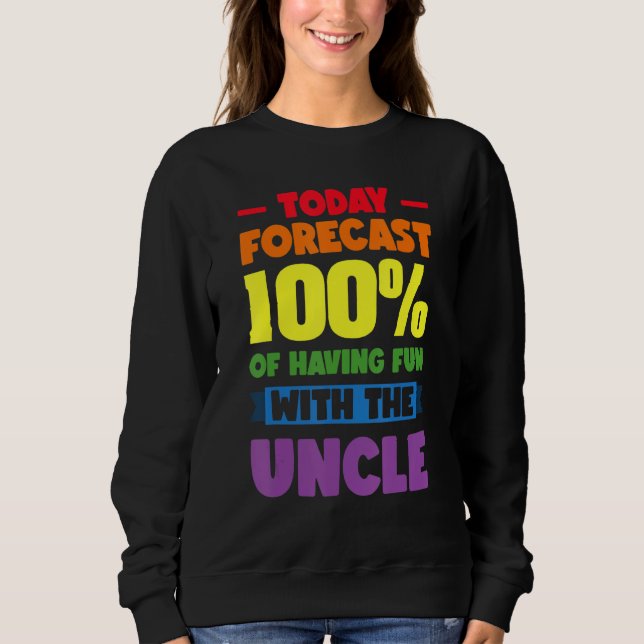 Gay Uncle Pride Guncle 9 Sweatshirt (Front)