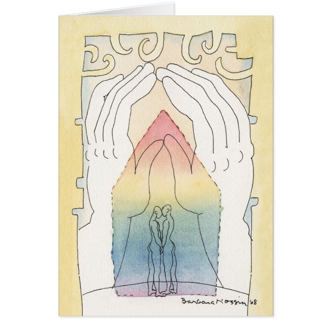 Gay Union or Marriage Card (Front)