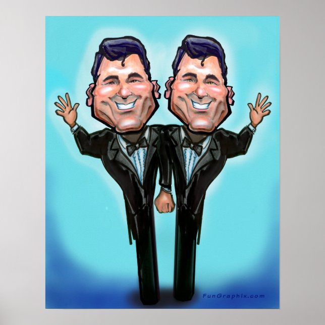 Gay Wedding Cake Dolls Poster (Front)