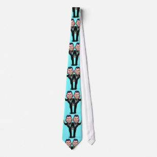 Gay Wedding Cake Dolls Tie