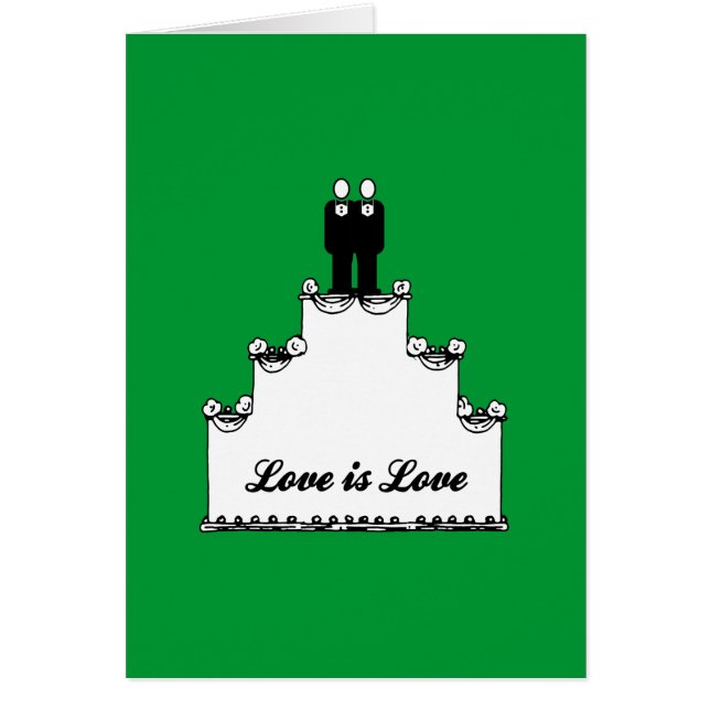 GAY WEDDING CAKE LOVE -.png (Front)