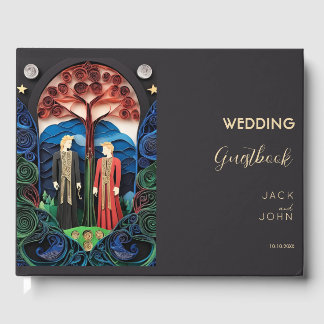 Gay Wedding  Guest Book